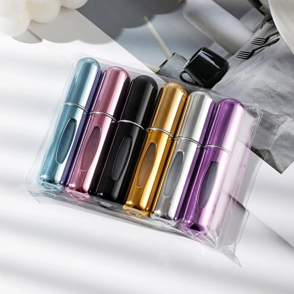 6 pc Portable Travel Atomiser Set - The Jasabi Company