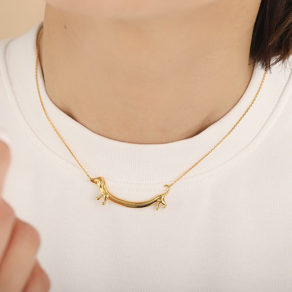 Dachshund Necklace - The Jasabi Company