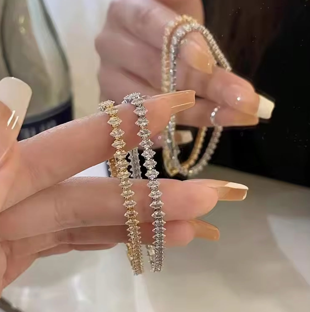 Crystal Tennis Bracelet