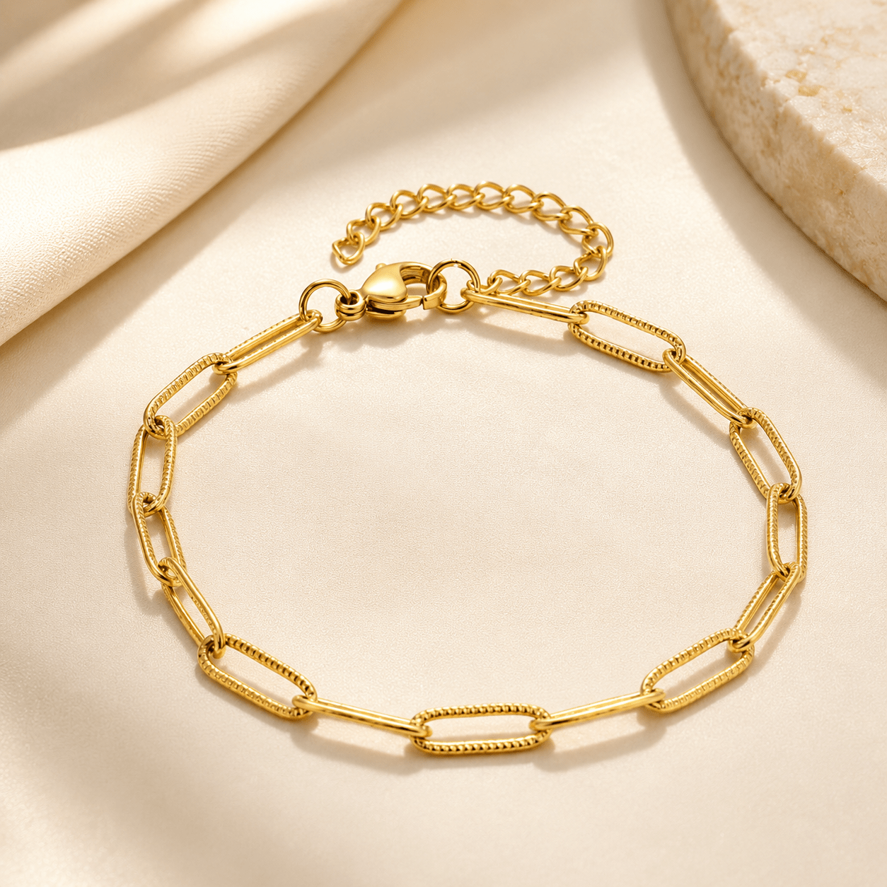 Jasabi Signature Paperclip Chain Bracelet - The Jasabi Company