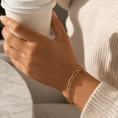 Jasabi Signature Paperclip Chain Bracelet - The Jasabi Company