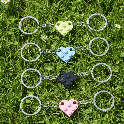 Lego Love Heart KeyChain - The Jasabi Company