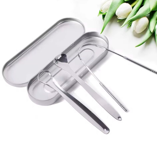 Tongue Scraper Set